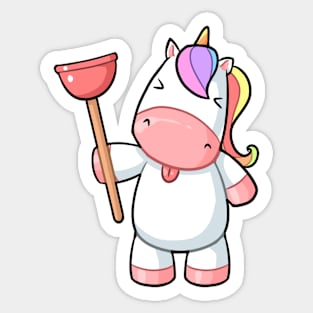 adorable unicorn Sticker